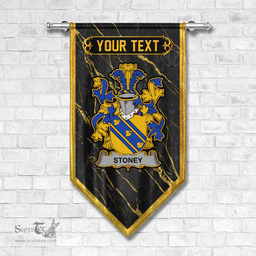 ScotsTee Shop Irish Stoney Coat of Arms Irish Family Crest Irish Gonfalon
