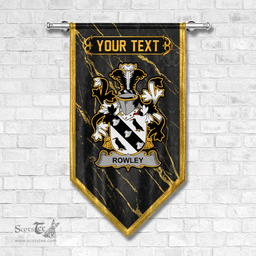 ScotsTee Shop Irish Rowley or O Rowley Coat of Arms Irish Family Crest Irish Gonfalon