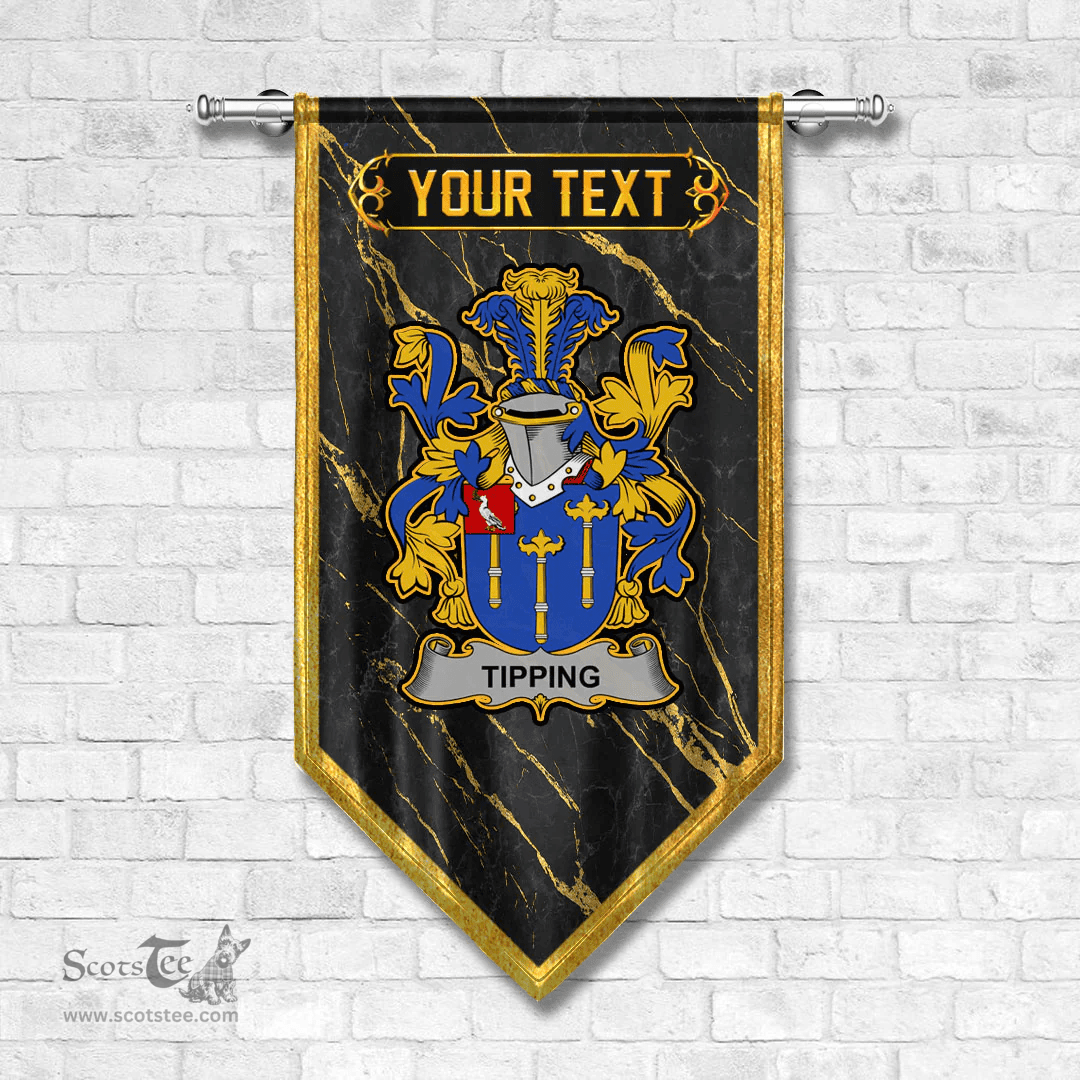 ScotsTee Shop Irish Tipping Coat of Arms Irish Family Crest Irish Gonfalon