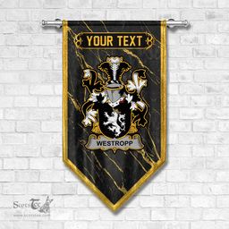 ScotsTee Shop Irish Westropp Coat of Arms Irish Family Crest Irish Gonfalon