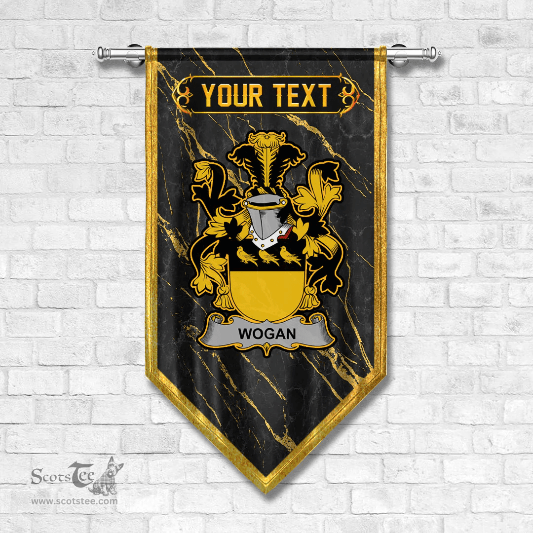 ScotsTee Shop Irish Wogan Coat of Arms Irish Family Crest Irish Gonfalon