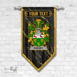 ScotsTee Shop Irish Rooney or O Rooney Coat of Arms Irish Family Crest Irish Gonfalon