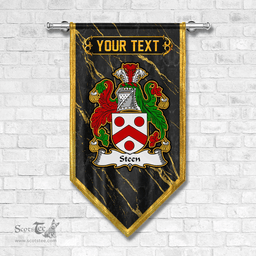 ScotsTee Shop Irish Steen Coat of Arms Irish Family Crest Irish Gonfalon