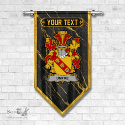 ScotsTee Shop Irish Umfre Coat of Arms Irish Family Crest Irish Gonfalon