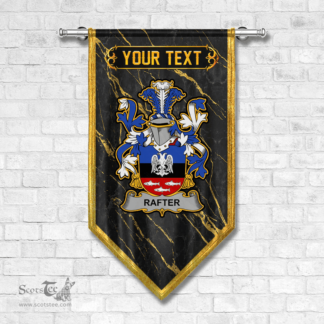 ScotsTee Shop Irish Rafter Coat of Arms Irish Family Crest Irish Gonfalon