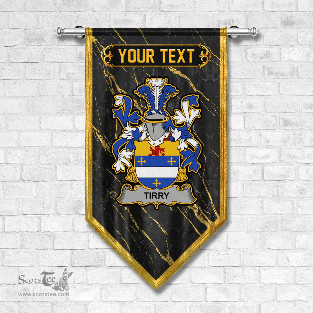 ScotsTee Shop Irish Tirry Coat of Arms Irish Family Crest Irish Gonfalon