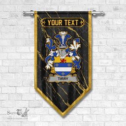 ScotsTee Shop Irish Tirry Coat of Arms Irish Family Crest Irish Gonfalon