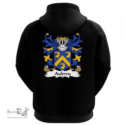 ScotsTee Shop Welsh Aubrey (of Breconshire) Coat Of Arms Family Crest Welsh Hoodie Classic