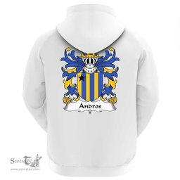 ScotsTee Shop Welsh Andros (or Andrews) Coat Of Arms Family Crest Welsh Hoodie Classic