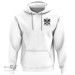 ScotsTee Shop Welsh Broughton (of Broughton, Bishops Castle) Coat Of Arms Family Crest Welsh Hoodie Classic