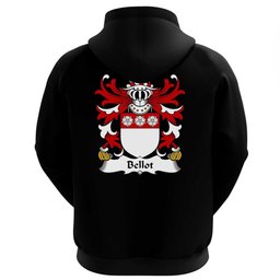 ScotsTee Shop Welsh Bellot (Burton, Denbighshire) Coat Of Arms Family Crest Welsh Hoodie Classic