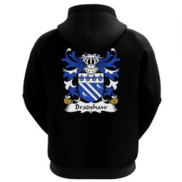 ScotsTee Shop Welsh Bradshaw (of St. Dogmaels, Pembrokeshire) Coat Of Arms Family Crest Welsh Hoodie Classic