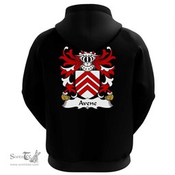 ScotsTee Shop Welsh Avene (lords of Afan) Coat Of Arms Family Crest Welsh Hoodie Classic