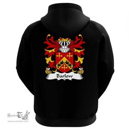 ScotsTee Shop Welsh Barlow (of Slebech) Coat Of Arms Family Crest Welsh Hoodie Classic