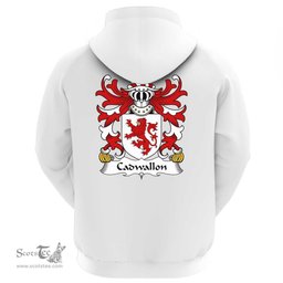 ScotsTee Shop Welsh Cadwallon (AP MADOG) Coat Of Arms Family Crest Welsh Hoodie Classic