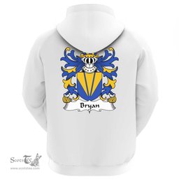 ScotsTee Shop Welsh Bryan (Lord of Laugharne, Carmanthenshire) Coat Of Arms Family Crest Welsh Hoodie Classic