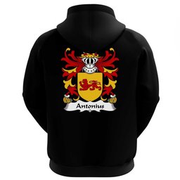 ScotsTee Shop Welsh Antonius (AP SEIRIOL AP GORWST) Coat Of Arms Family Crest Welsh Hoodie Classic