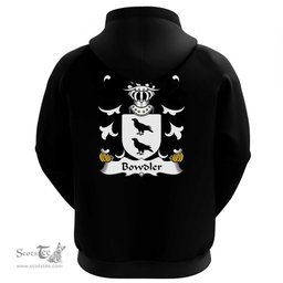 ScotsTee Shop Welsh Bowdler (of Brompton, Montgomeryshire) Coat Of Arms Family Crest Welsh Hoodie Classic