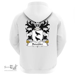 ScotsTee Shop Welsh Bowdler (of Brompton, Montgomeryshire) Coat Of Arms Family Crest Welsh Hoodie Classic