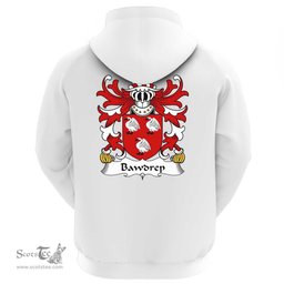 ScotsTee Shop Welsh Bawdrep (of Pen-marc, Glamorgan) Coat Of Arms Family Crest Welsh Hoodie Classic