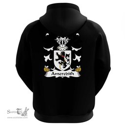 ScotsTee Shop Welsh Ameredith (Meredith of Crediton) Coat Of Arms Family Crest Welsh Hoodie Classic