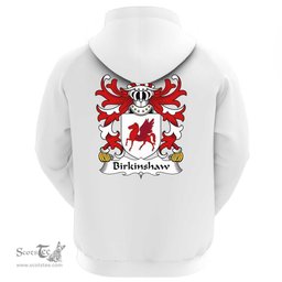 ScotsTee Shop Welsh Birkinshaw (of Llansannan, Denbighshire) Coat Of Arms Family Crest Welsh Hoodie Classic