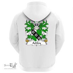 ScotsTee Shop Welsh Ashley (Caernarfon) Coat Of Arms Family Crest Welsh Hoodie Classic