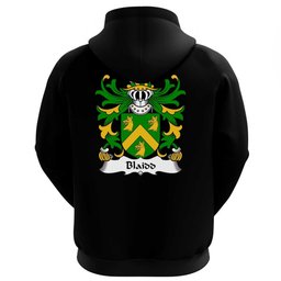 ScotsTee Shop Welsh Blaidd (AB ELFARCH) Coat Of Arms Family Crest Welsh Hoodie Classic