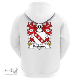 ScotsTee Shop Welsh Fitzhenry (of Pembrokeshire) Coat Of Arms Family Crest Welsh Hoodie Classic