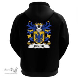 ScotsTee Shop Welsh Blewett (Lords of Raglan) Coat Of Arms Family Crest Welsh Hoodie Classic