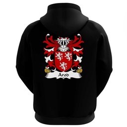ScotsTee Shop Welsh Arod (ap Owain ab Edwin ap Gronwy) Coat Of Arms Family Crest Welsh Hoodie Classic