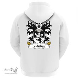 ScotsTee Shop Welsh Cuhelyn (OF MOCHNANT, Denbighshire) Coat Of Arms Family Crest Welsh Hoodie Classic
