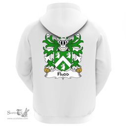 ScotsTee Shop Welsh Fludd (Thomas, of Kent, family of Welsh origin) Coat Of Arms Family Crest Welsh Hoodie Classic