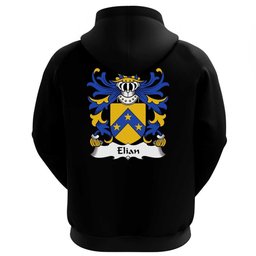 ScotsTee Shop Welsh Elian (GEIMIAD, Saint) Coat Of Arms Family Crest Welsh Hoodie Classic