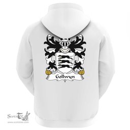 ScotsTee Shop Welsh Gollwyn (AB EDNYWAIN, Lord of Bryn) Coat Of Arms Family Crest Welsh Hoodie Classic