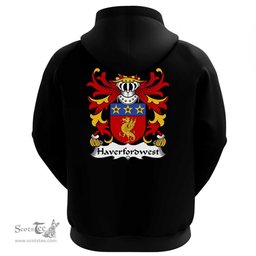 ScotsTee Shop Welsh Haverfordwest (priory of) Coat Of Arms Family Crest Welsh Hoodie Classic