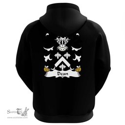 ScotsTee Shop Welsh Dean (of Marcross, Glamorgan) Coat Of Arms Family Crest Welsh Hoodie Classic