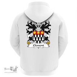 ScotsTee Shop Welsh Clement (of Cardiganshire) Coat Of Arms Family Crest Welsh Hoodie Classic