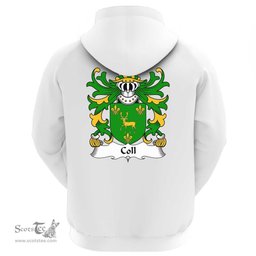 ScotsTee Shop Welsh Coll (of Pembrokeshire) Coat Of Arms Family Crest Welsh Hoodie Classic