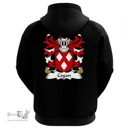 ScotsTee Shop Welsh Cogan (of Cogan, Glamorgan) Coat Of Arms Family Crest Welsh Hoodie Classic