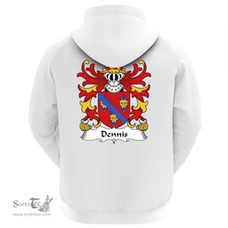 ScotsTee Shop Welsh Dennis (or DENNYS, DENEYS, Glamorgan) Coat Of Arms Family Crest Welsh Hoodie Classic