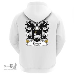 ScotsTee Shop Welsh Einion (AP CELYNIN -of Llwydiarth) Coat Of Arms Family Crest Welsh Hoodie Classic