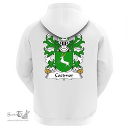 ScotsTee Shop Welsh Coetmor (of Llanllechid, Caernarfonshire) Coat Of Arms Family Crest Welsh Hoodie Classic