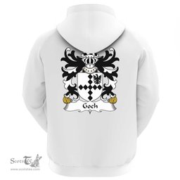 ScotsTee Shop Welsh Goch (or Gough-of Wodberye, Devonshire) Coat Of Arms Family Crest Welsh Hoodie Classic