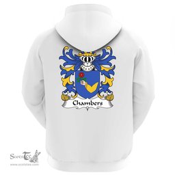 ScotsTee Shop Welsh Chambers (of Denbighshire) Coat Of Arms Family Crest Welsh Hoodie Classic