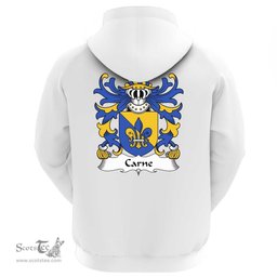 ScotsTee Shop Welsh Carne (of Nash and Ewenni, Glamorgan) Coat Of Arms Family Crest Welsh Hoodie Classic