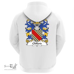 ScotsTee Shop Welsh Clifford (of Herefordshire) Coat Of Arms Family Crest Welsh Hoodie Classic