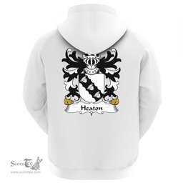 ScotsTee Shop Welsh Heaton (of Lleweni Green, Denbighshire) Coat Of Arms Family Crest Welsh Hoodie Classic