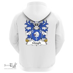 ScotsTee Shop Welsh Clough (of Denbighshire) Coat Of Arms Family Crest Welsh Hoodie Classic