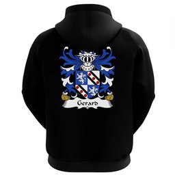 ScotsTee Shop Welsh Gerard (of Cheshire, Daughter m. Wynn of Gwydir) Coat Of Arms Family Crest Welsh Hoodie Classic